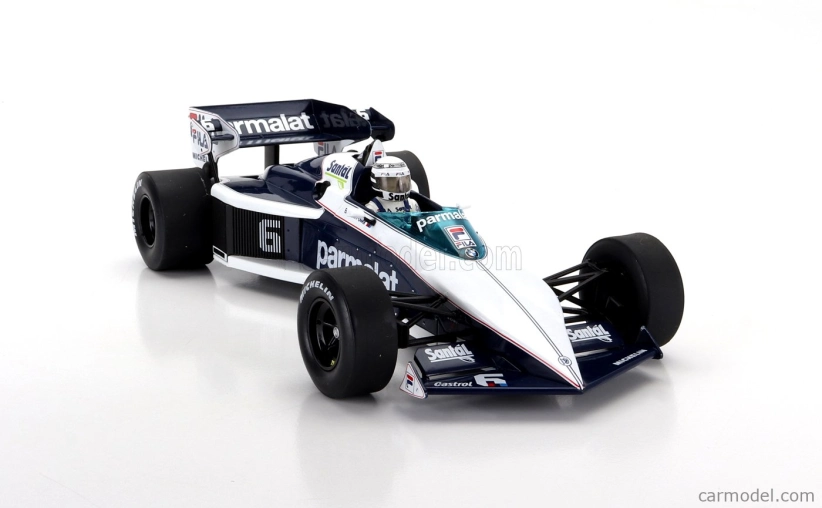 Mcg Brabham F1 Bt52 Parmalat N 6 Winner South African Gp 1983 Riccardo Patrese 1:18 Bílá Modrá