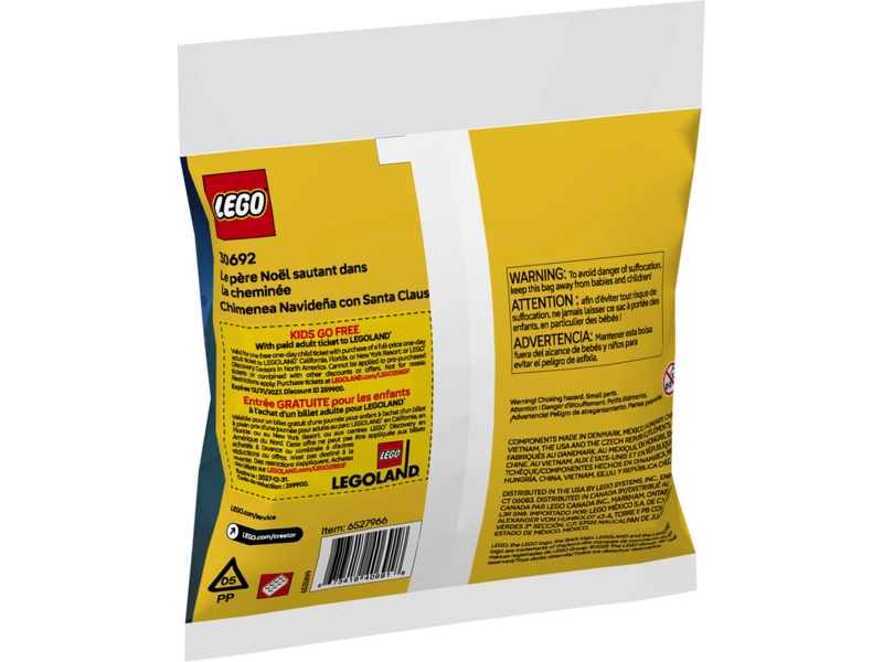 LEGO Creator - Komín a vianočná zábava so Santom