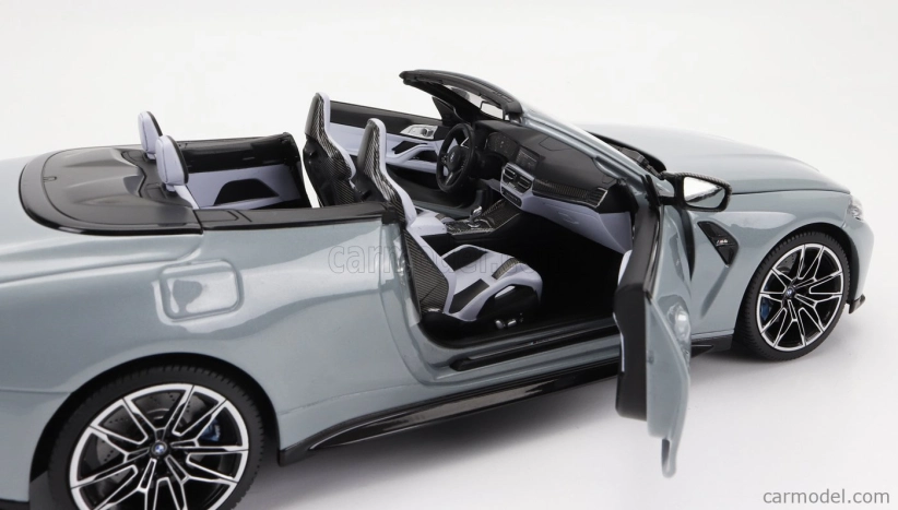 Minichamps BMW radu 4 M4 (g83) Cabriolet 2020 1:18 Grey Met