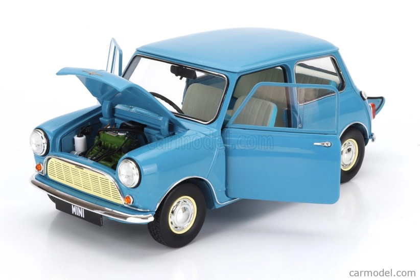 Kyosho Morris Mini Minor 1964 1:18 Clipper Blue