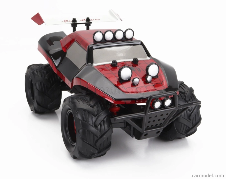 Jada Mayers Manx Buggy Spiderman Miles Morales Marvel 1964 1:14 červená čierna