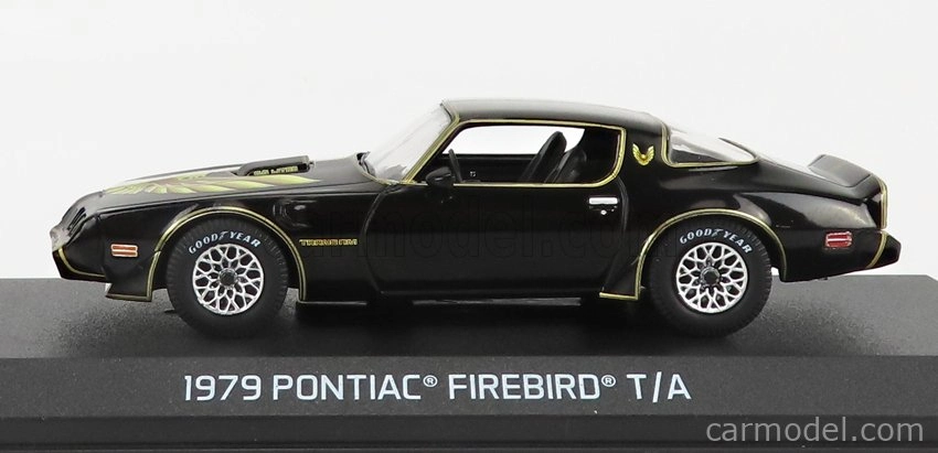 Greenlight Pontiac Firebird Trans Am 1979 - Rocky Ii Movie 1:43 Black Gold