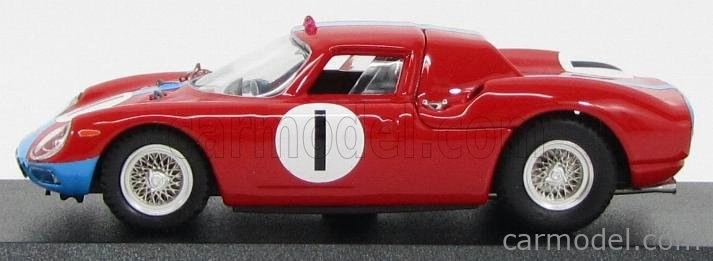 Najlepší model Ferrari 250lm Coupe N 1 Kyalami 1964 Piper - Maggs 1:43 Red Light Blue