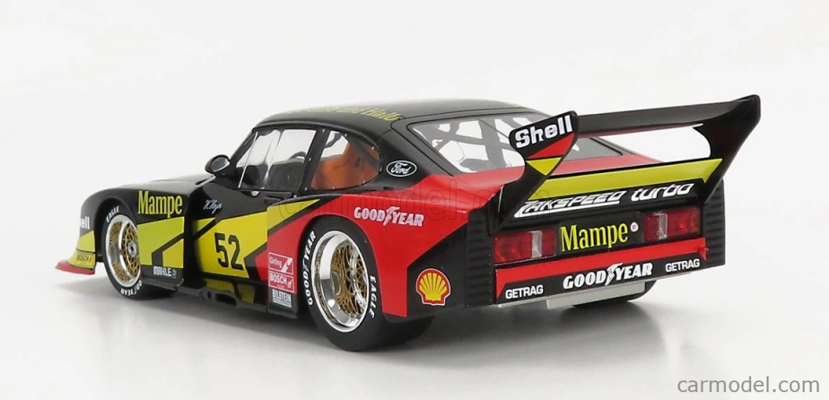 Werk83 Ford england Capri Turbo Zakspeed Gr.5 Mampe N 52 Drm 1978 Hans Heyer 1:18 Čierna žltá červená