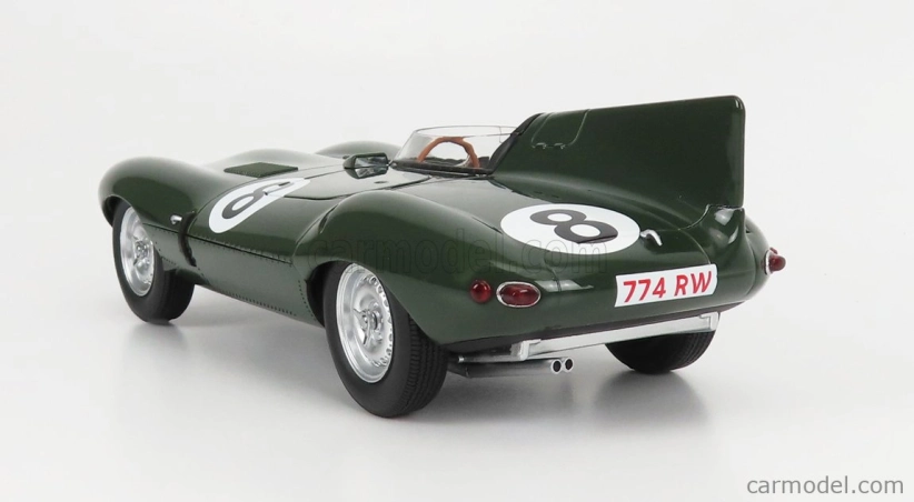 Cmr Jaguar D-type Jaguar Cars Ltd Team N 8 1:18, tmavě zelená