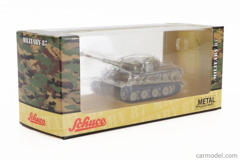 Schuco Tank Panzerkampfwagen Vi Tiger Iii Military 1943 1:87 Vojenská kamufláž