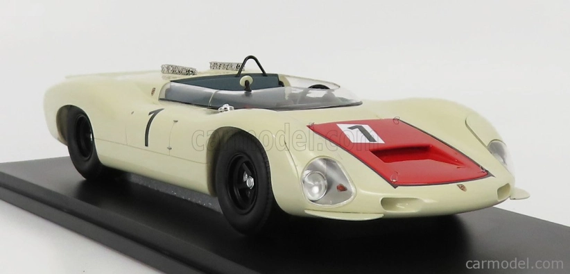Matrix scale models Porsche 910-8 Bergspider N 1 1967 1:18 Bílá Červená