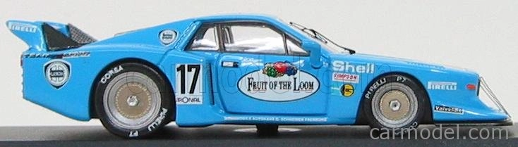 Best-model Lancia Beta Montecarlo N 17 Nurburgring 1981 Heyer - Ghinzani 1:43 Světle Modrá