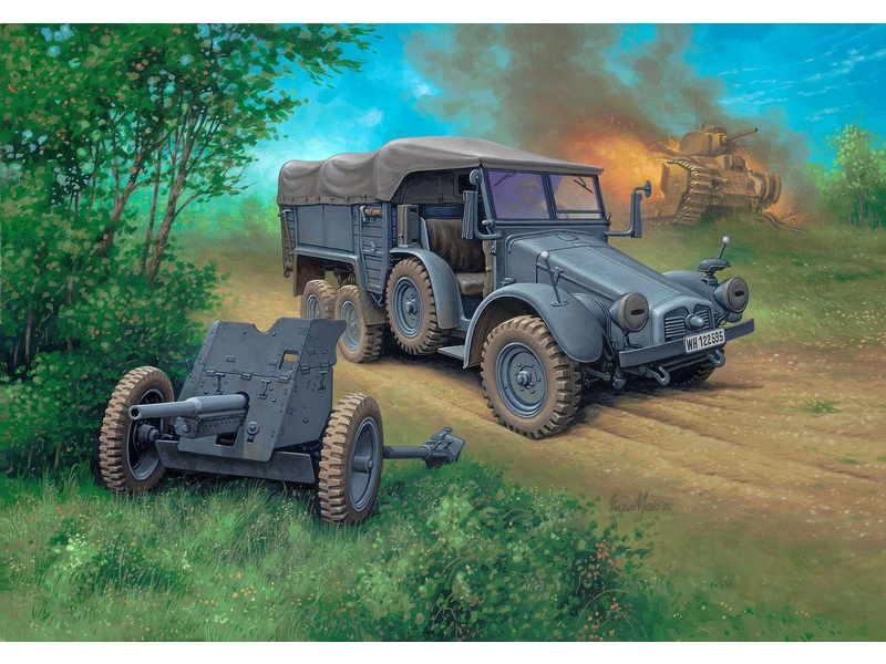 Revell Krupp Protze KFZ 69 s 3,7cm Pak (1:76)