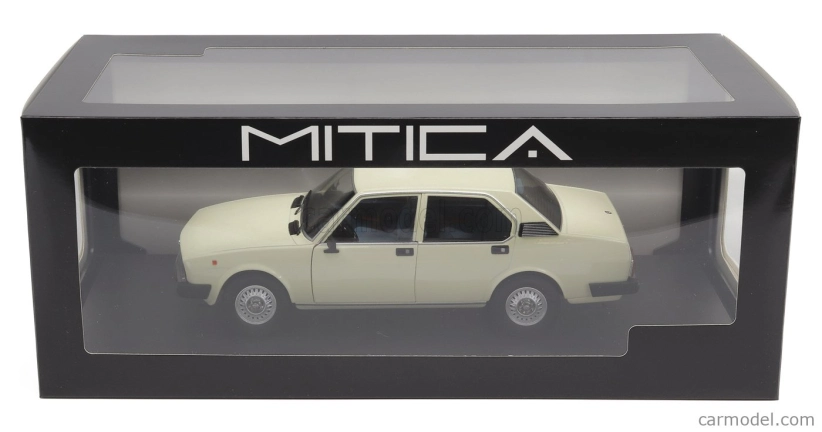 Mitica-diecast Alfa romeo Alfetta Berlina 2000l 1978 1:18 Ivory 103