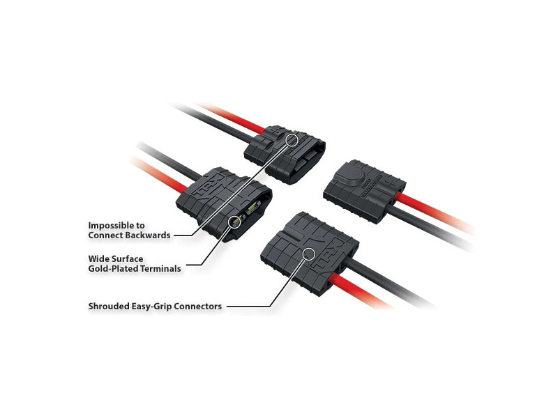 RC auto Traxxas Stampede 1:10 VXL 4WD TQi, červená