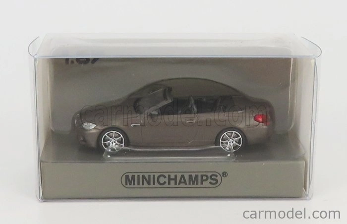 Minichamps BMW radu 6 M6 Cabriolet Open (f13) 2015 1:87 Grey Met