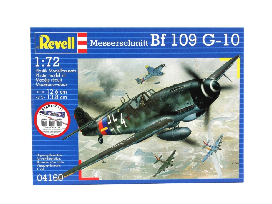 Revell Messerschmitt Bf-109 (1:72) (štartovacia súprava)
