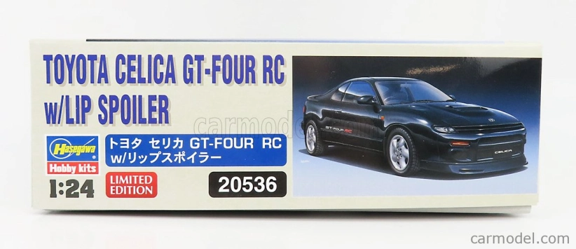 Hasegawa Toyota Celica Gt-four Rc Coupe 1991 1:24 /
