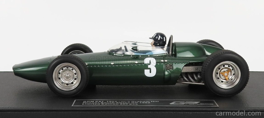 Gp-replicas BRM F1 P57 Brm Team N 3 Graham Hill 1:18, tmavě zelená
