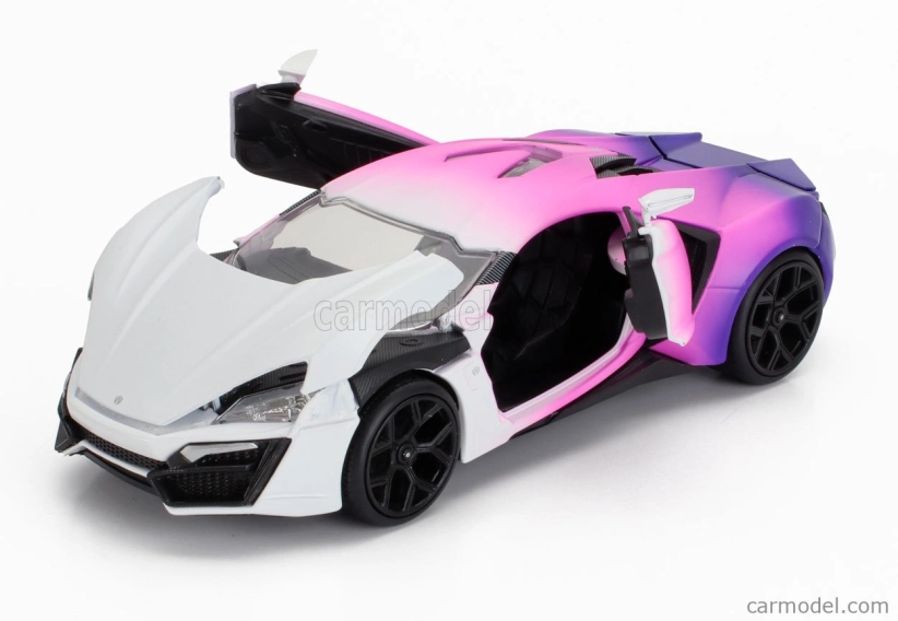 Jada Lykan Hypersport 2014 1:24 bielo-ružová