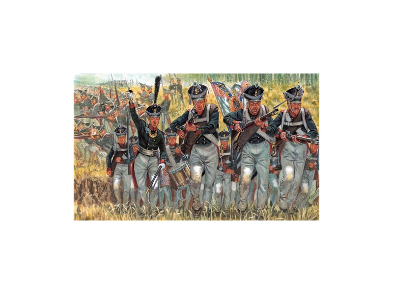 Italeri figurky - NAPOLEONIC WARS: RUSSIAN INFANTRY (1:72)