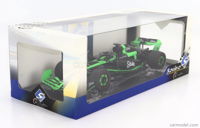 Solido Sauber F1 C44 Team Stake Kick N 77 Japan Gp 2024 Valtteri Bottas 1:18 Zelená Černá
