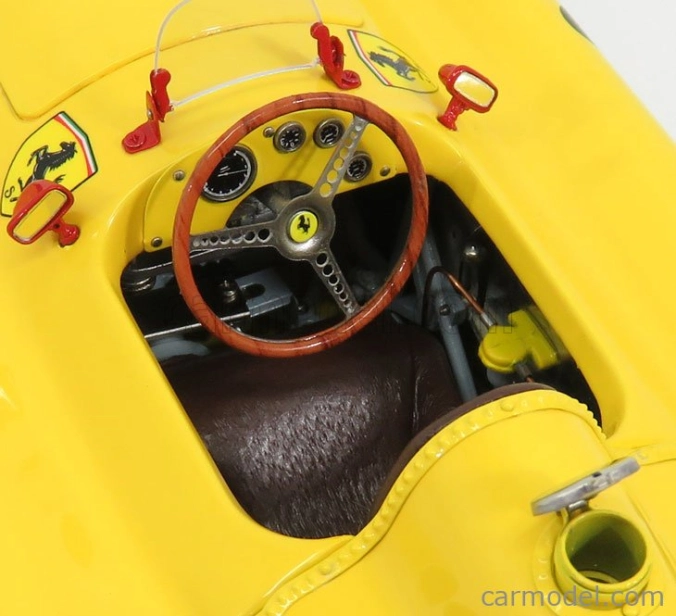 Cmc Ferrari F1 Set 2x Lancia D50 N 20 6. Gp Belgicka 1956 A.pilette + D50 N 6 Winner Gp Torino 1955 A.ascari 1:18 Červená Žltá