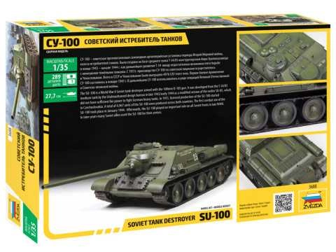 Zvezda SU-100 (nová forma) (1:35)