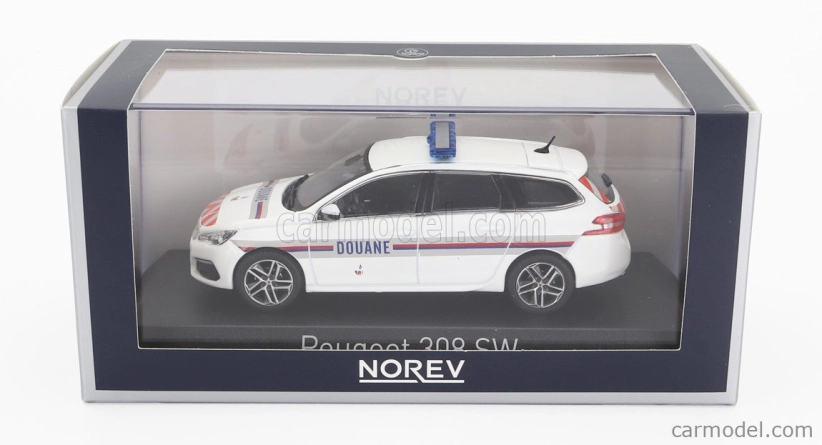 Norev Peugeot 308 Gt Sw Station Wagon Douanes 2020 1:43 Biela
