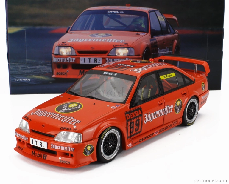 Werk83 Opel Omega 3000 24v Team Schubel Jagermeister N 99 Sezóna Dtm 1991 Manuel Reuter 1:18 Oranžová