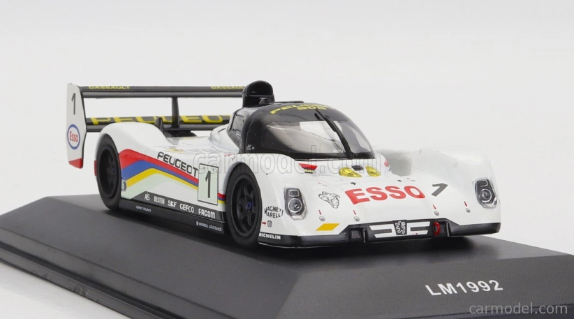 Ixo-models Peugeot 905 Evo1bis Team Peugeot Talbot Sport N 1 Winner 24h Le Mans 1992 D.warwick - Y.dalmas - M.blundell 1:43 Bílá Černá
