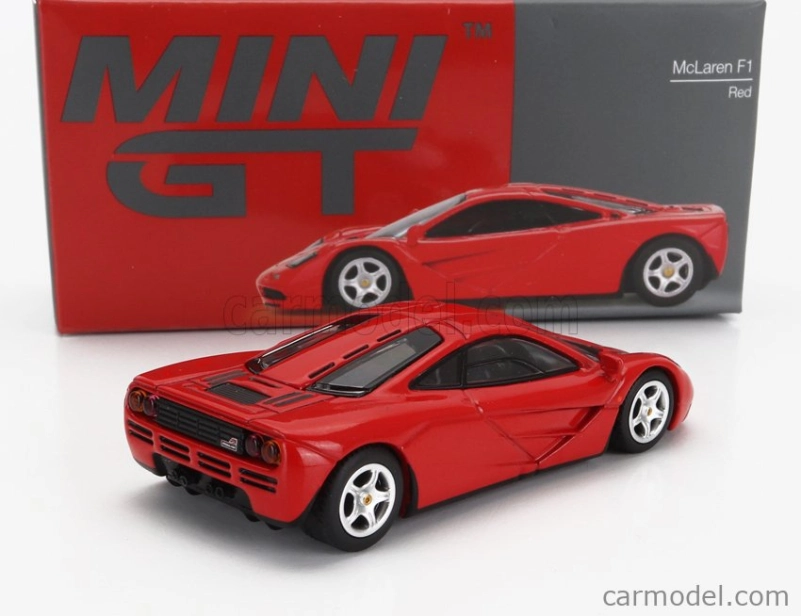 Mini-gt Mclaren F-1 Road Car 1993 1:64 Red