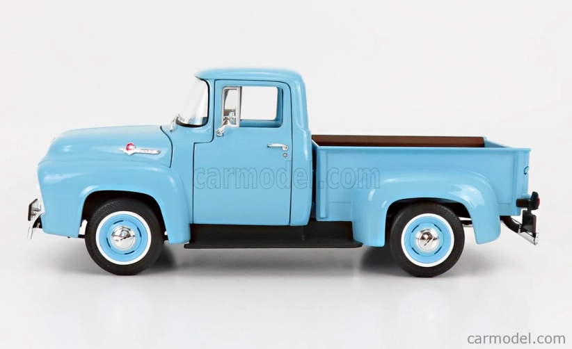Autoworld Ford usa F-100 Pick-up 1956 1:18 Světle Modrá