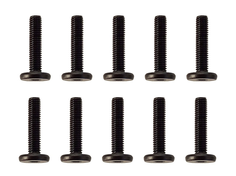 M3x14mm Low Profile skrutky, 10 ks
