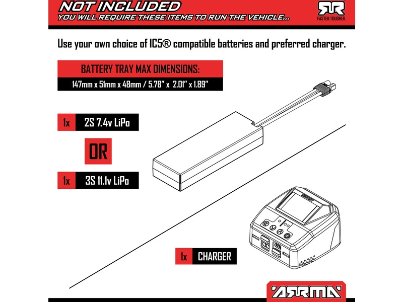 Arrma Infraction 223S DSC BLX 1:8 RTR tyrkysová