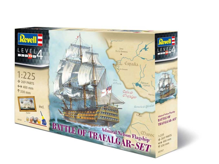 Revell bitva u Trafalgaru (1:225) giftset