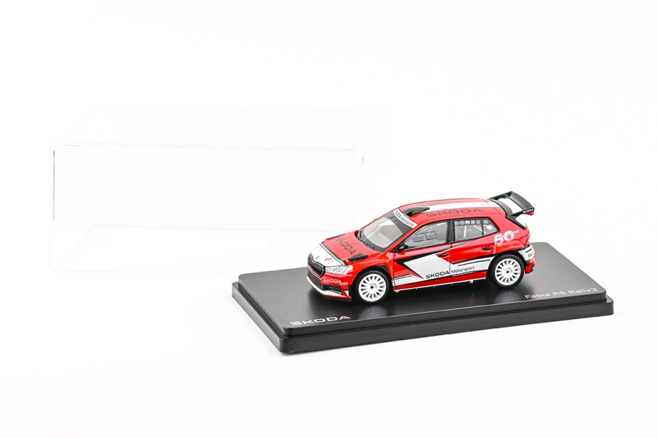 Abrex Škoda Fabia IV RS Rally2 (2022) 1:43 - Škoda Motorsport Design 2024 200RS