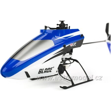 RC vrtuľník Blade mSR RTF modrá, mód 2
