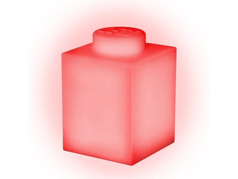 LEGO nočná lampička – Silikónová kocka modrá