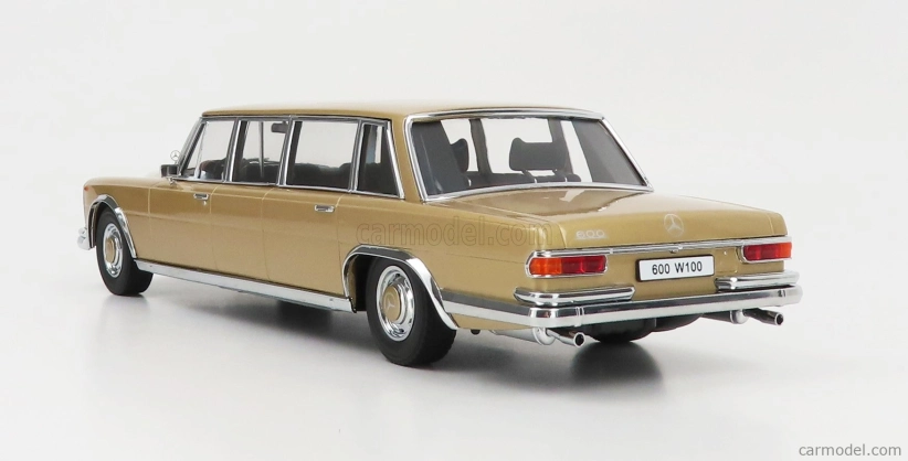 Mercedes benz triedy S 600 Lwb Pullman (w100) 1964 1:18 Gold Met
