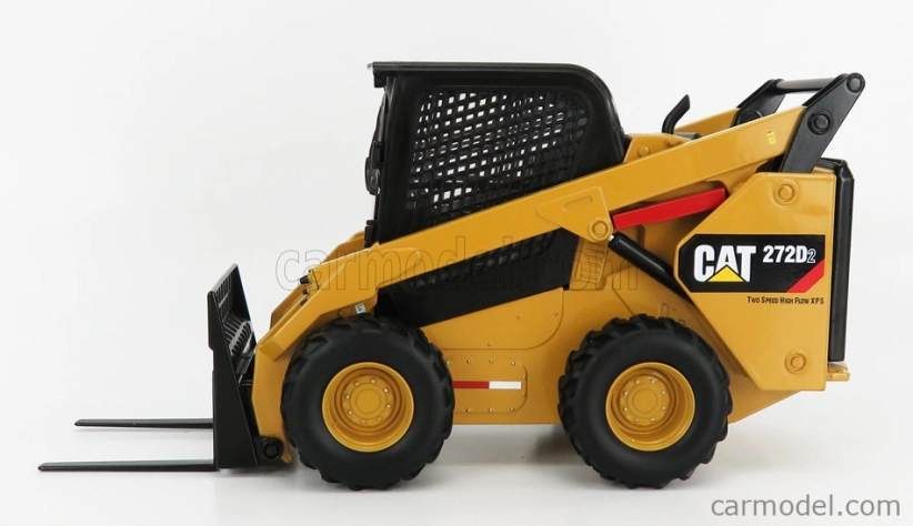 Dm-models Caterpillar Cat272d Ruspa Gommata - Skid Steer Loader 1:16 Žlutá Černá
