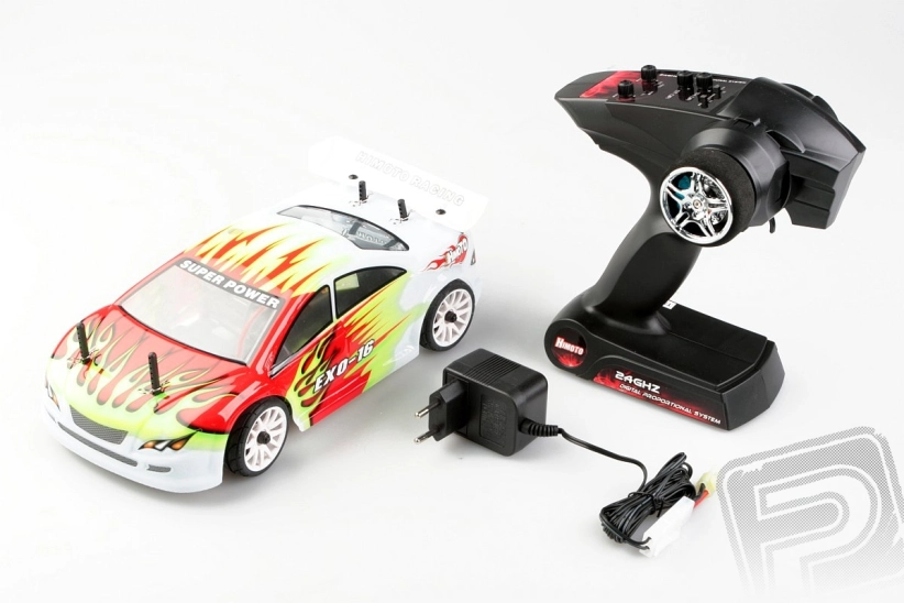 RC auto Himoto ON-ROAD 1:16, červené