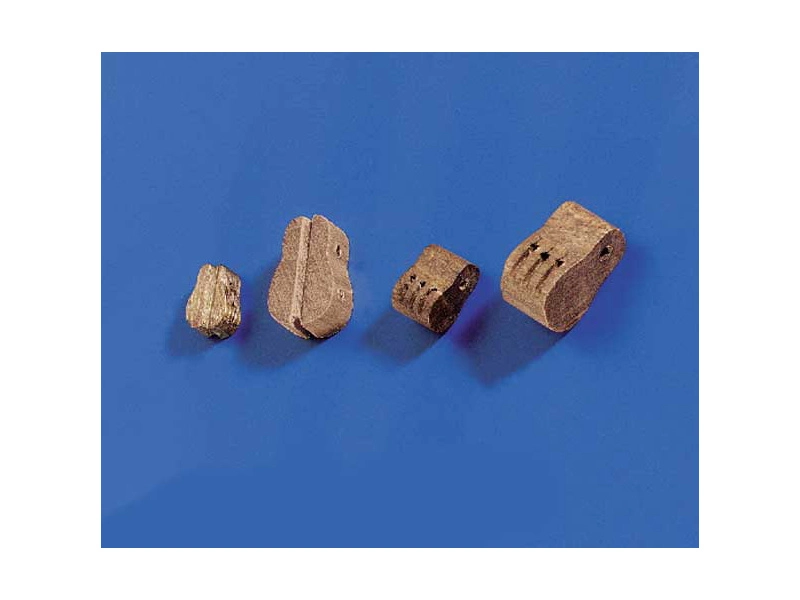Krick blok lanovia violína 8 mm 2x otvor (10)