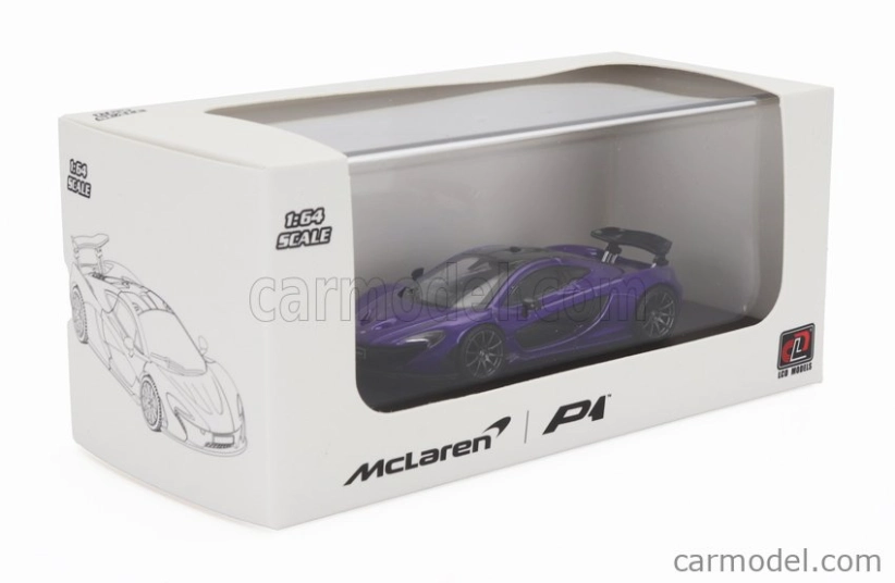 LCD model Mclaren P1 2013 1:64 Purple
