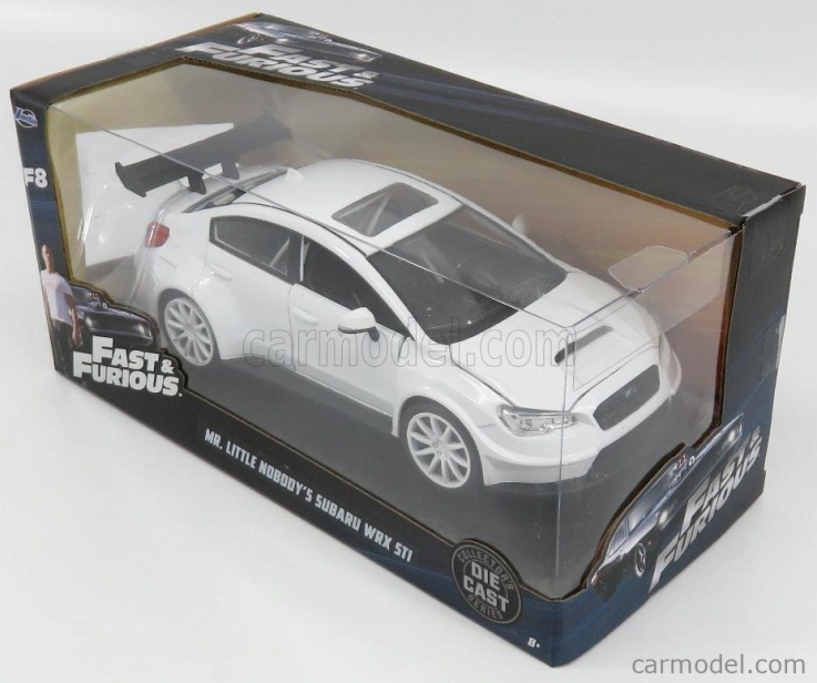 Jada Subaru Wrx Sti pána Little Nobody's 2014 - Fast & Furious 8 2017 1:24 Biela