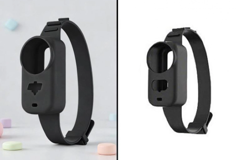 DJI Osmo Nano - Barevný silikonový řemínek na zápěstí pro DJI Osmo Nano (Black)