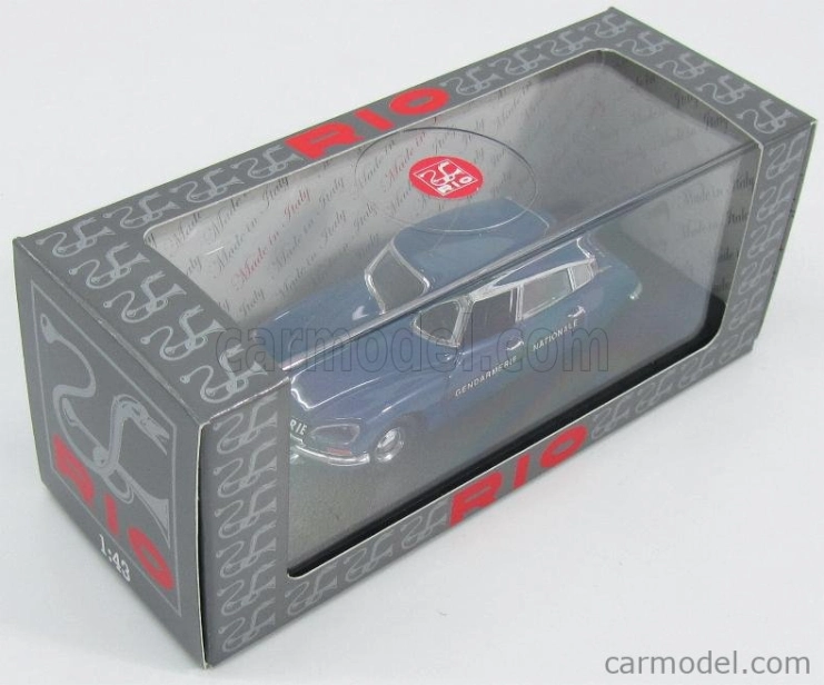 Rio-models Citroen Ds21 Gendarmerie 1972 1:43 Modrá