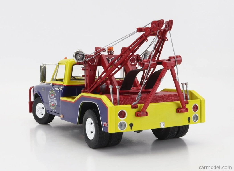 Greenlight Chevrolet C-30 Truck 1969 Odtahový vůz 1:18, modrožlutá