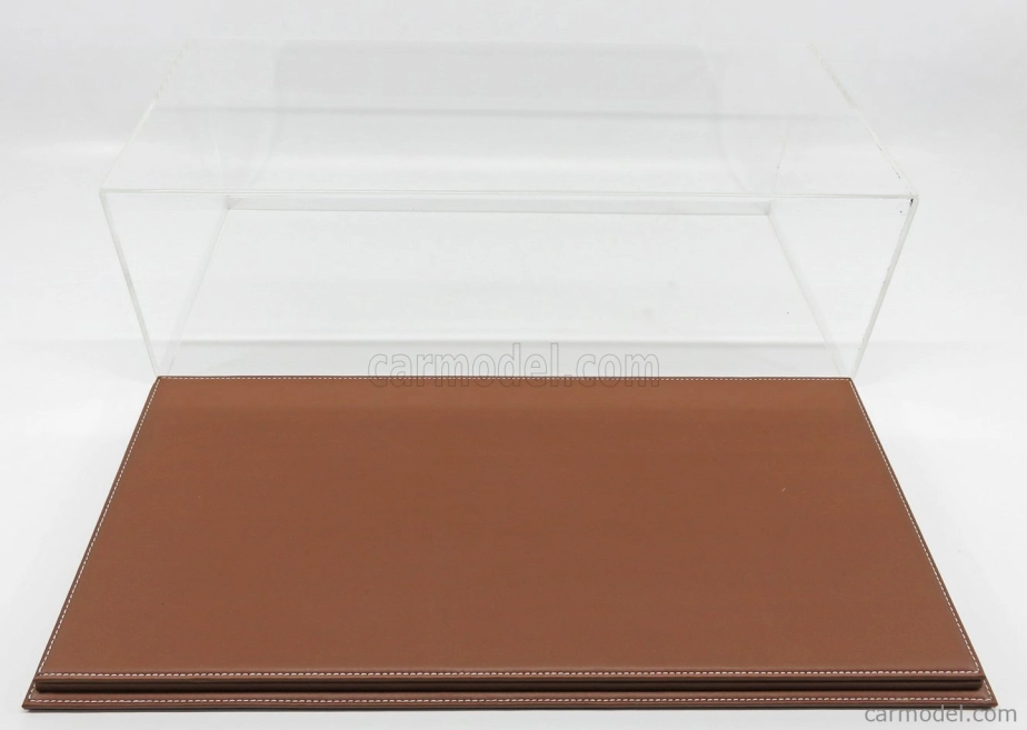 Atlantic Vetrina display box Molhouse Base In Pelle Marrone - Leather Base Brown - Lungh.lenght Cm 65.0 X Largh.width Cm 31.0 X Alt.height Cm 21.5 (altezza Interna Cm 19.0) 1:8 Plastový Displej