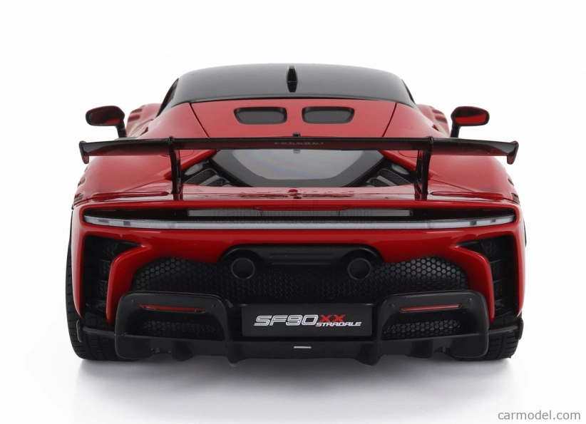 Bburago Ferrari Sf90 Xx Stradale 2024 1:18 Rosso Corsa – červená čierna