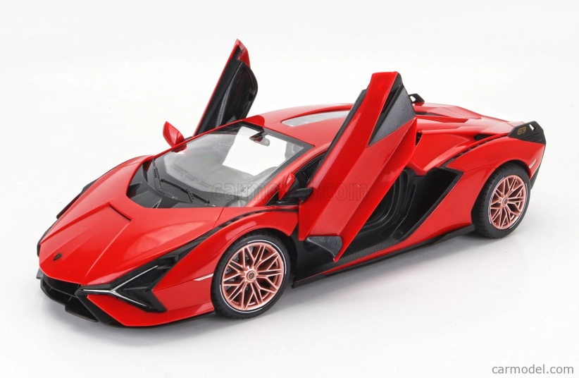 Mondomotors Lamborghini Sian Fkp 37 Hybrid 2020 1:14 Červená Černá