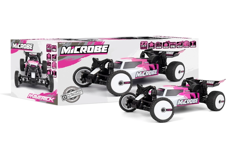Maverick Microbe 1/24th Buggy - Růžová