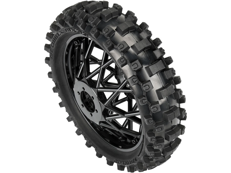 Bicykel Pro-Line so zadným diskom Dunlop Geomax MX33 V2 Bead CR4, čierny disk: PM-MX