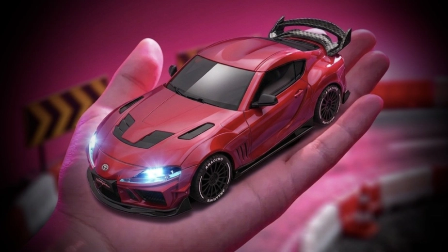 Toyota Supra Drift/Race 1:43 4WD RTR red